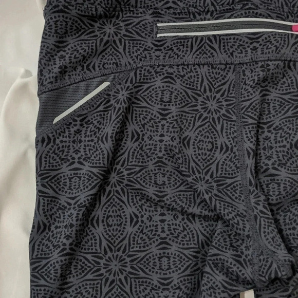 Athleta Printed Bare To Run Knicker, Color Asphalt Starfruit Size XS - Picture 11 of 15